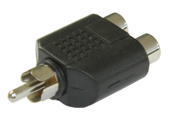Adapter 1x Cinch male / 2x Cinch female