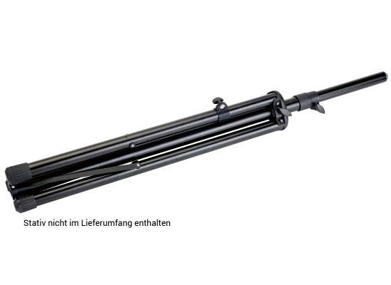 K&M 21445 Ausgleichsadapter für Boxenstative, schwarz