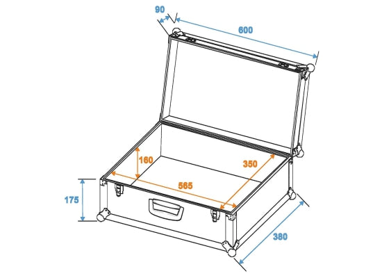 Case Universal ECO KOFFER 600x390x265mm