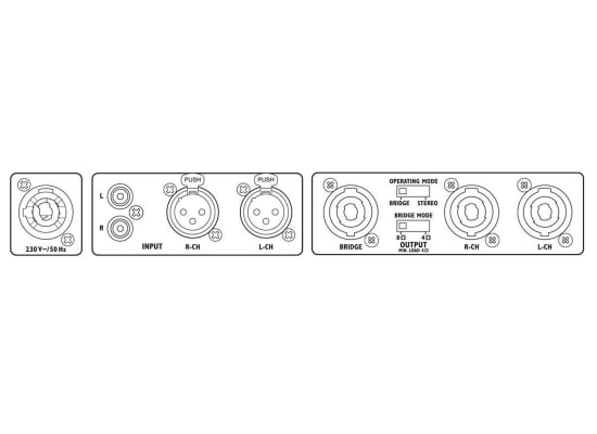 IMG STAGELINE STA-1000D Digital-Endstufe