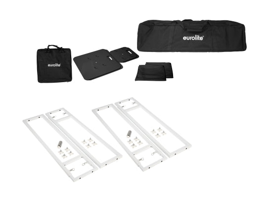 Eurolite Truss Stand, 2er Set, schwarz, Höhe 100-175cm