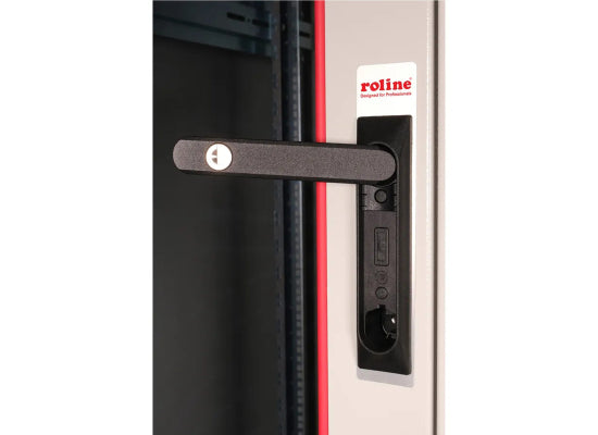 Roline Netzwerkschrank Basic, 42HE, grau, 600x800mm