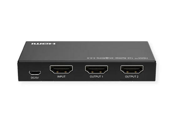 Value HDMI Video-Splitter, 2-fach, 4K, schwarz