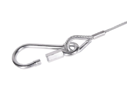 SweetPRO SA 100/06-S Safety/Fangseil, 36kg,1000x6mm, silber