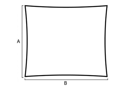 Expand Pro Quadrat-Segel, weiß, MKII, 1.5x1.5m