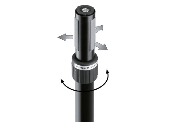 K&M 21340 Distanzrohr mit Kurbel