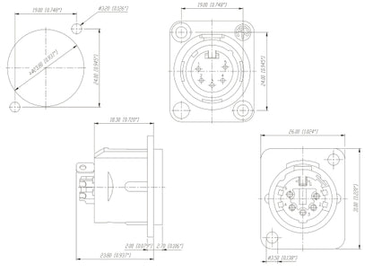 Neutrik NC5MDL1