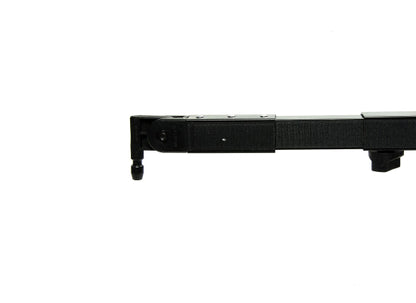 Wentex Pipes & Drapes Teleskopstange horizontal 1.2-1.8m, schwarz