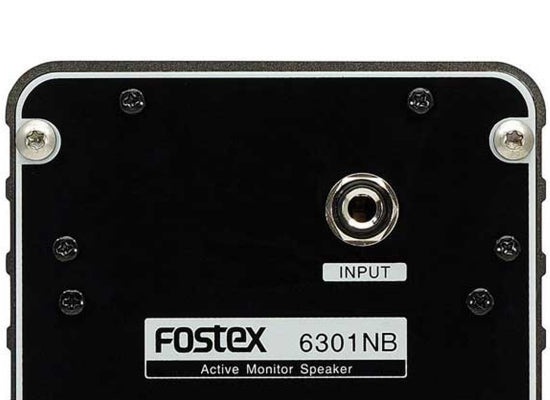 Fostex 6301NB Aktiv-Studiomonitor, schwarz
