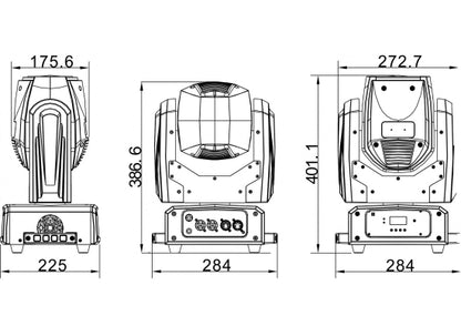 Briteq BT-Tracker Moving Head Beam