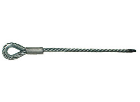 SweetPRO AN 04/12000-S 1K Anschlagseil, Ø4mm,12m, SILBER