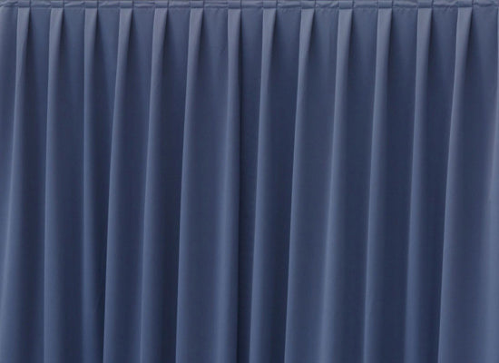 Wentex Pipes & Drapes Vorhang Molton, 3x3m, 300g/m², blau
