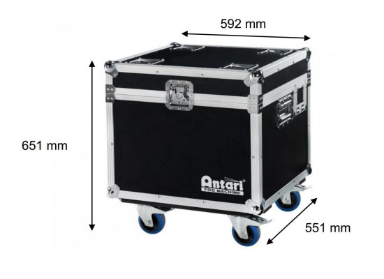 Antari S-500 DMX Schneemaschine im Case