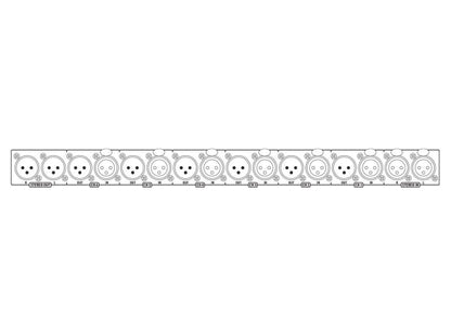 IMG STAGELINE LMS-808 Line-Splitter/Mixer