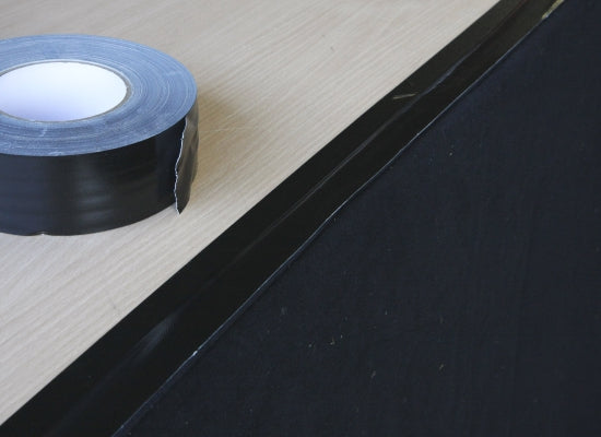 SweetPRO TA GBG-050/50-PRO Gewebeklebeband, schwarz, Gaffa