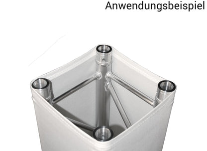 Expand Budget Truss Cover, 25m, weiß