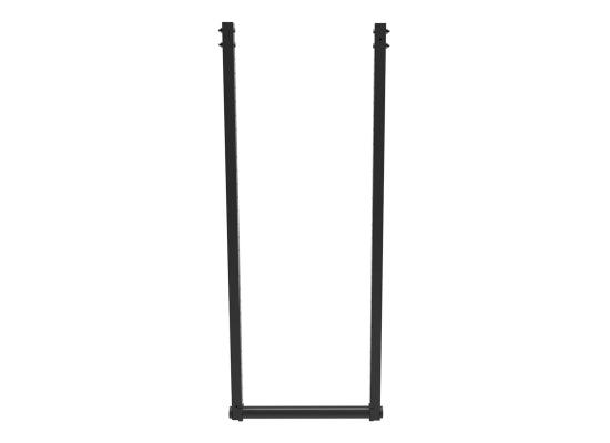 Admiral Freedom Downrigger Set, schwarz, 150x50cm, IPFKLH65
