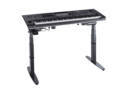 K&M 18800 Omega-E Keyboardtisch, Stahl, schwarz