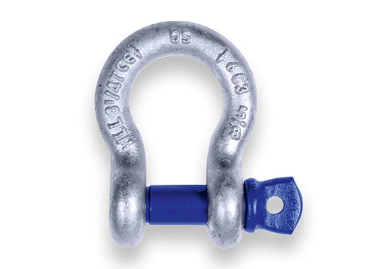 SweetPRO SH-SB Schäkel geschweift, silber, WLL 2000kg