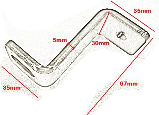 Wentex Eurotrack Universal Mounting Bracket