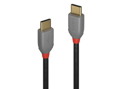 Lindy 36870 USB-Kabel, 0.5m, Anthra Line, USB C 2.0, USB C 2.0
