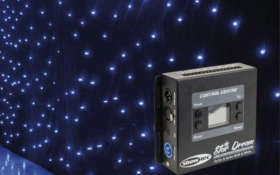 Showtec Star Dream LED Vorhang, 6x3m, 128x5mm LED RGB