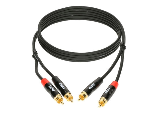Klotz KT-CC300 Stereokabel, 3.0m, 2x Cinch / 2x Cinch