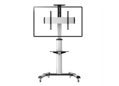 Roline LCD-/TV Displayständer, für Flachbildschirme 37-70'',silb.