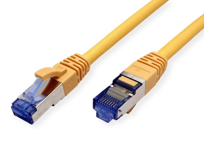 Value CAT6A-Netzwerkkabel, S/FTP, 10m, gelb