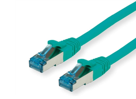 Value CAT6A-Netzwerkkabel, S/FTP, 15m, grün
