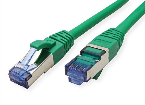 Value CAT6A-Netzwerkkabel, S/FTP, 1.5m, grün