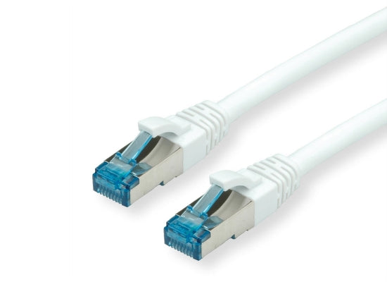 Value CAT6A-Netzwerkkabel, S/FTP, 15m, weiß