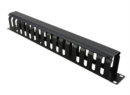 Value Frontplatte mit Rangierkanal, 19'', 1HE, 40x60mm