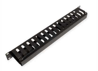 Value Frontplatte mit Rangierkanal, 19'', 1HE, 40x60mm