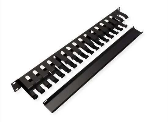 Value Frontplatte mit Rangierkanal, 19'', 1HE, 40x60mm