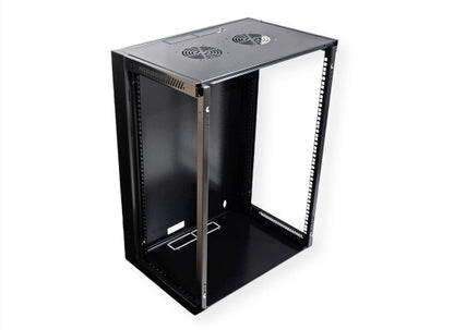 Value Serverschrank, schwarz, 15HE, T:450mm