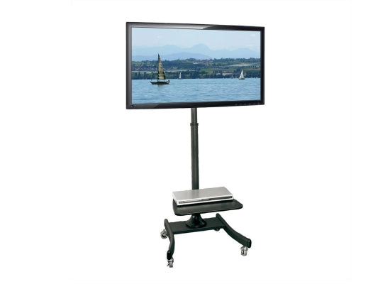 Value LCD-/TV Displayständer, fahrbar, schw.