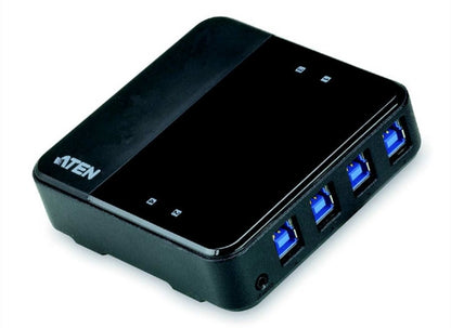 ATEN US434 Peripheriegeräte Switch, 4 Ports, USB 3.0