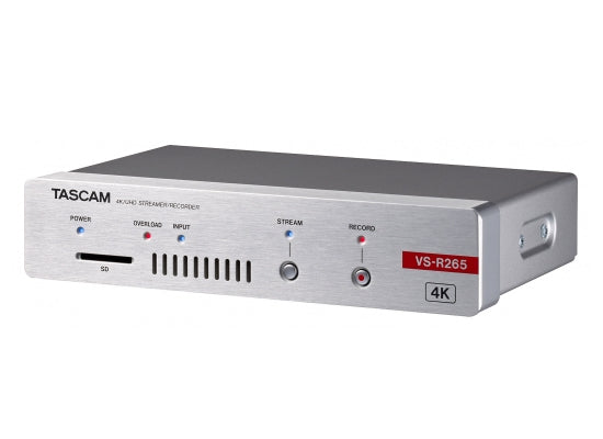 Tascam VS-R265 4K/UHD Videostreamer / Recorder