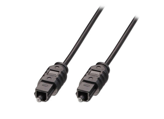 Lindy 35211 TosLink Kabel, 1.0m, schwarz