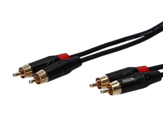Enova EC-A3-CLMM-3 Stereokabel, 3m, 2x Cinch male / 2x Cinch male