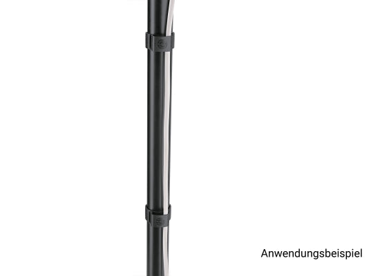 K&M 21406 Kabelklemmen, schwarz