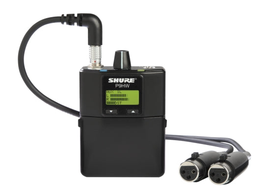 Shure P9HW Kabelgebundener InEar Taschenempfänger
