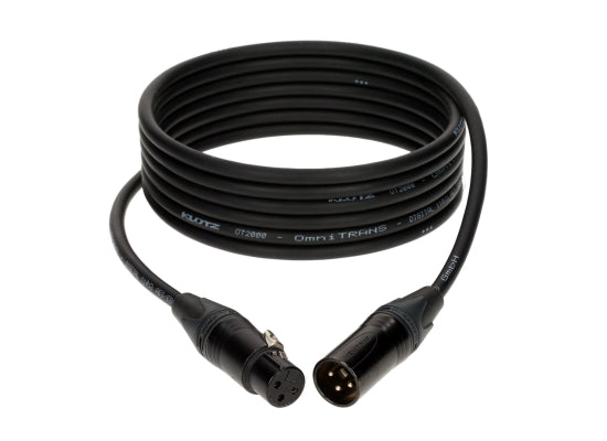 Klotz D2-3X2N1 DMX Kabel, 2m, SCHWARZ