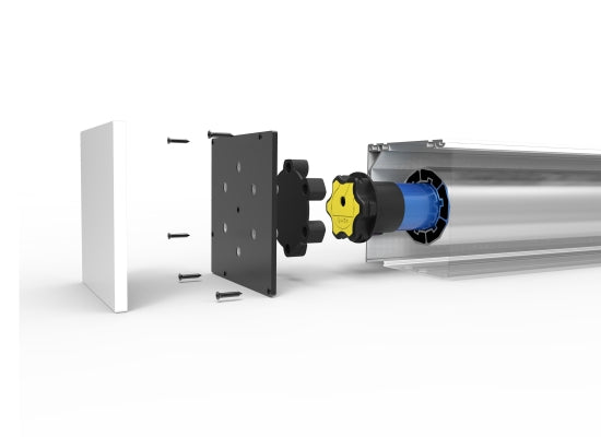 AV Stumpfl Inline Strato Leinwand mit Motor, 400x400cm