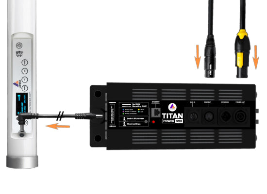 Astera FP1/FP2 Power + Daten Kombikabel, 1.5m, 4er SET