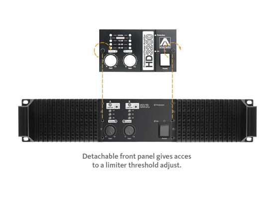 AmateAudio HD3200 Endstufe