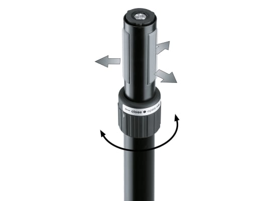 K&M 21360 Distanzrohr, RING LOCK, Steckverbindung