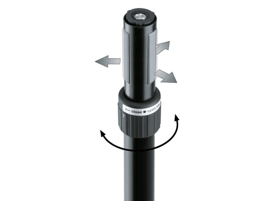 K&M 21360 Distanzrohr, RING LOCK, Steckverbindung