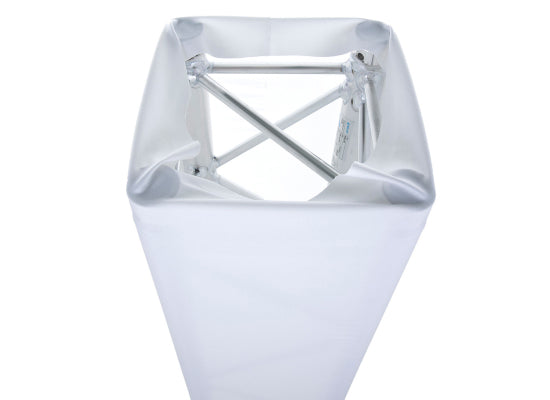 Admiral Truss Cover 200cm, weiß, für 4-Punkt 30er Traversen, B1